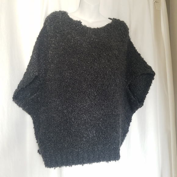 ZARA Knit Wool 80s Batwing Dolman Sweater Top - Picture 3 of 5